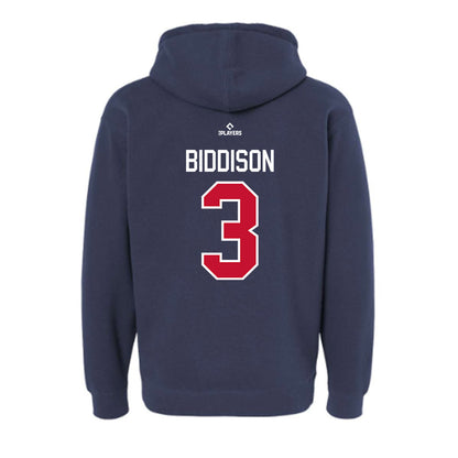 Lehigh IronPigs - MILB Baseball : Nick Biddison - Hooded Pullover Sweatshirt-1