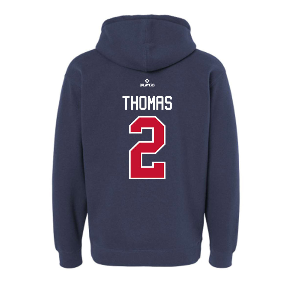 Lehigh IronPigs - MILB Baseball : Colby Thomas - Hooded Pullover Sweatshirt-1