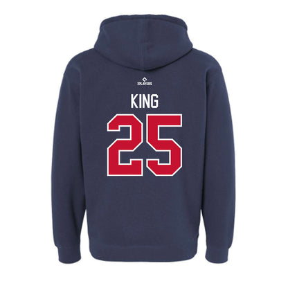 Lehigh IronPigs - MILB Baseball : Chuck King - Hooded Pullover Sweatshirt-1