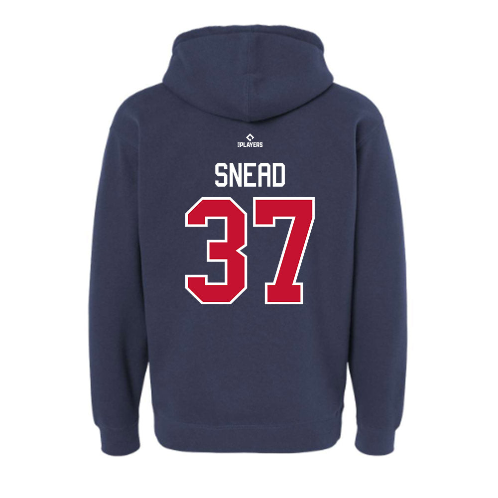 Lehigh IronPigs - MILB Baseball : Kirby Snead - Hooded Pullover Sweatshirt-1