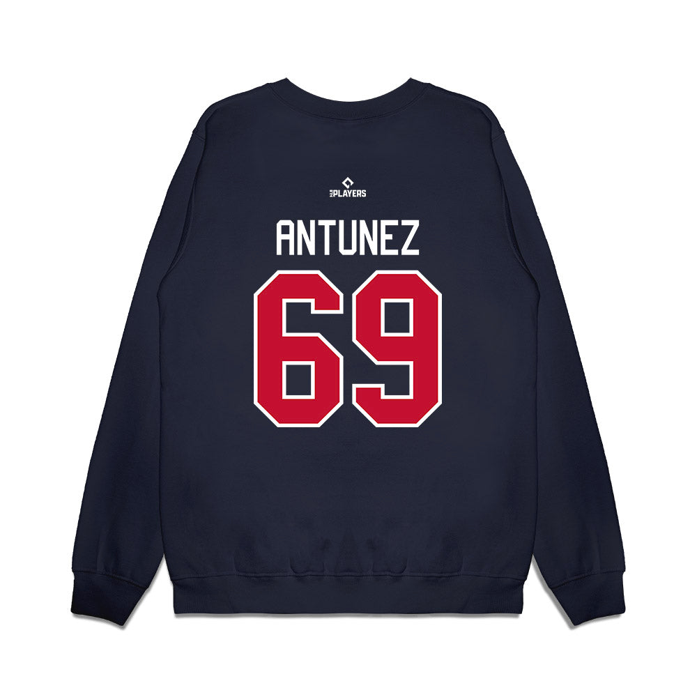 Lehigh IronPigs - MILB Baseball : Wuilfredo Antunez - Premium Crewneck Sweatshirt-1
