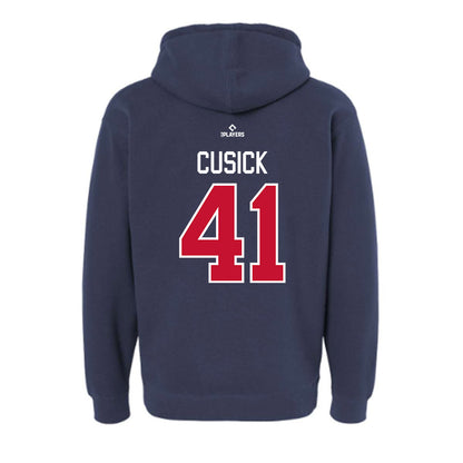 Lehigh IronPigs - MILB Baseball : Ryan Cusick - Hooded Pullover Sweatshirt-1