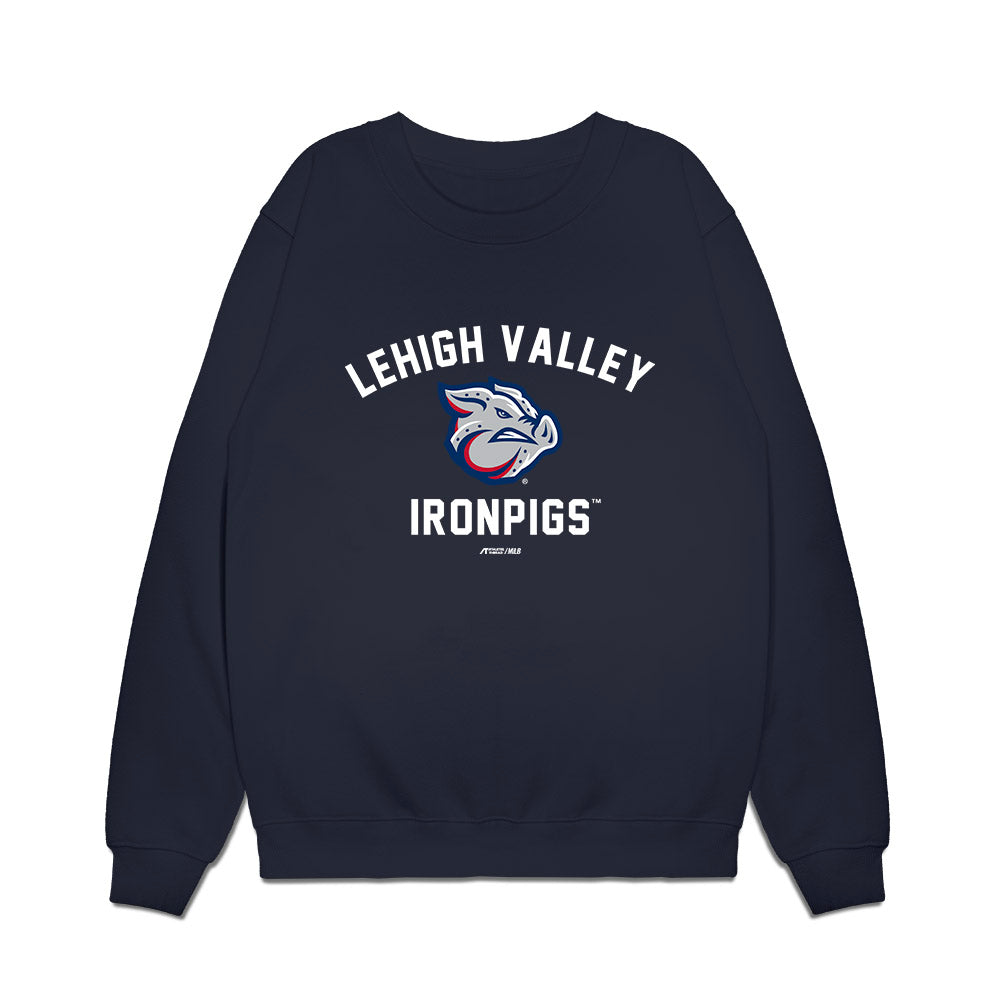 Lehigh IronPigs - MILB Baseball : Wuilfredo Antunez - Premium Crewneck Sweatshirt-0