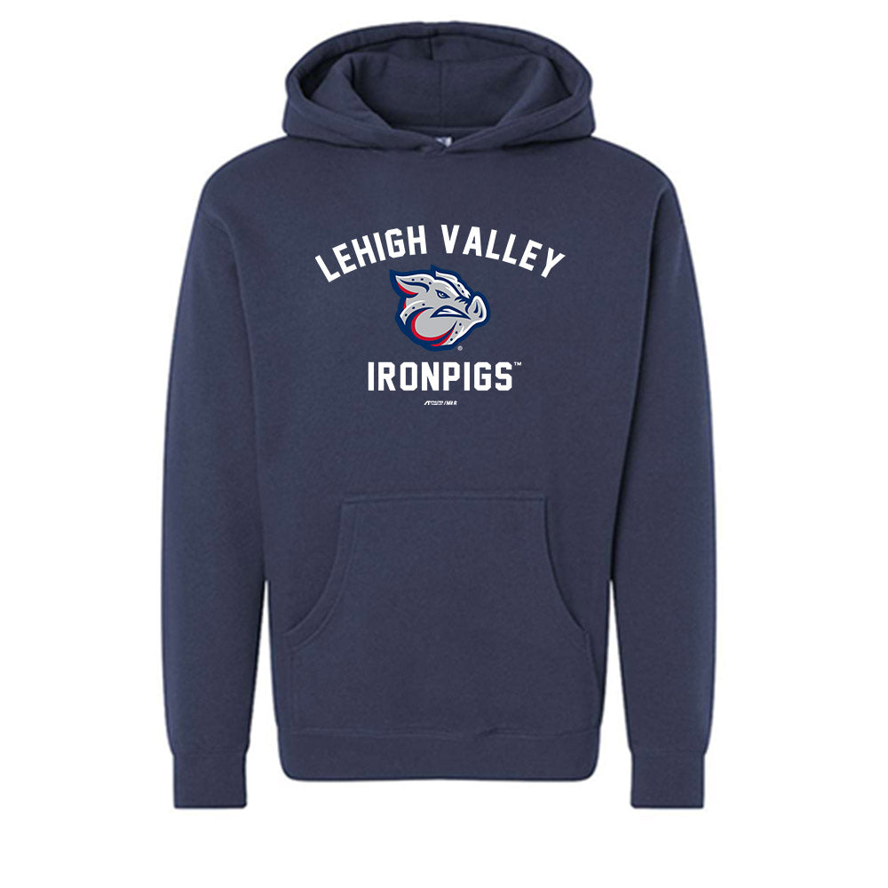 Lehigh IronPigs - MILB Baseball : Chuck King - Hooded Pullover Sweatshirt-0