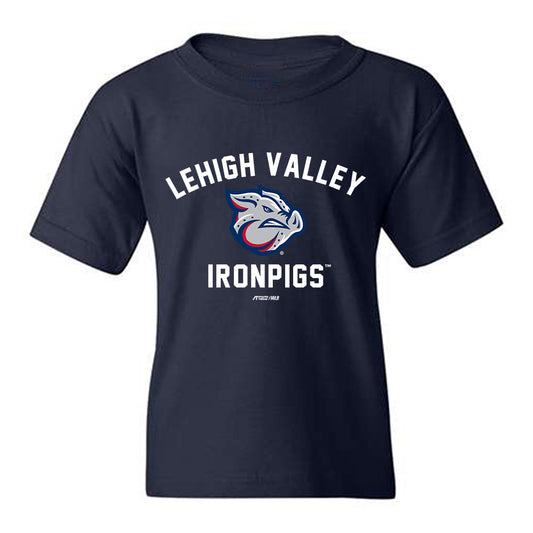 Lehigh IronPigs - MILB Baseball : Chuck King - Youth T-Shirt-0