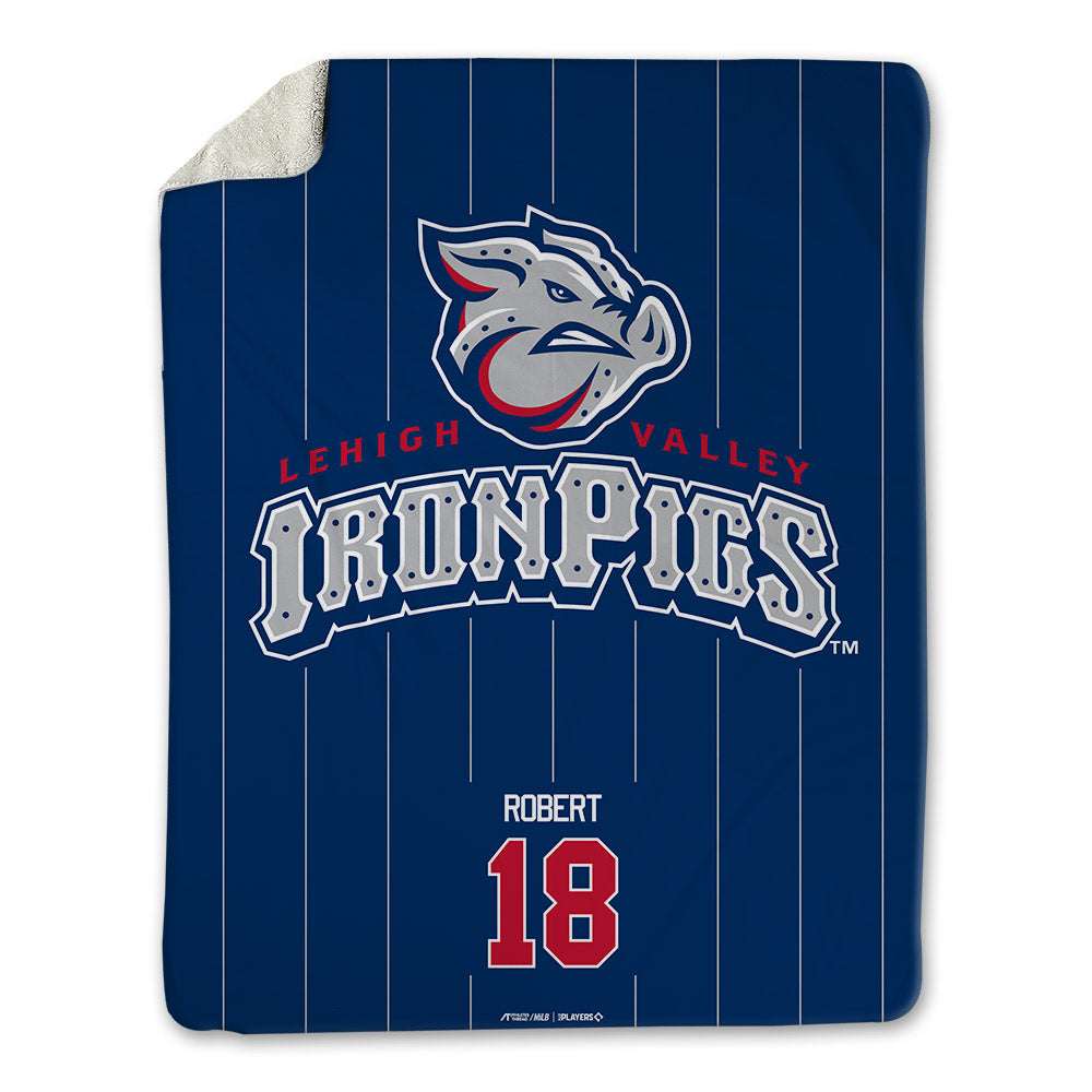 Lehigh IronPigs - MILB Baseball : Daniel Robert - Blanket-0