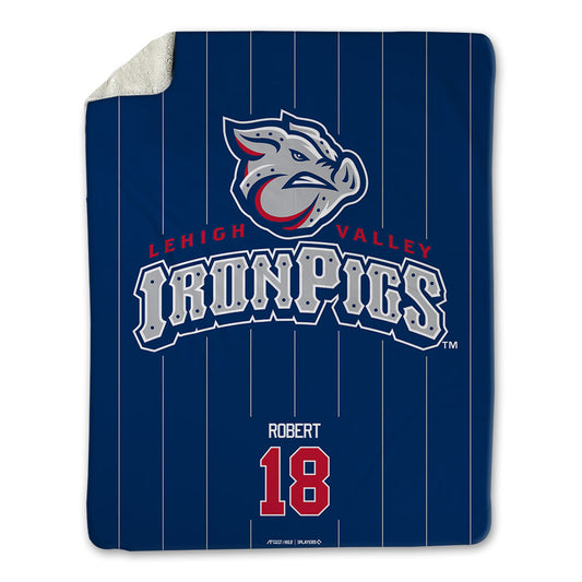 Lehigh IronPigs - MILB Baseball : Daniel Robert - Blanket-0