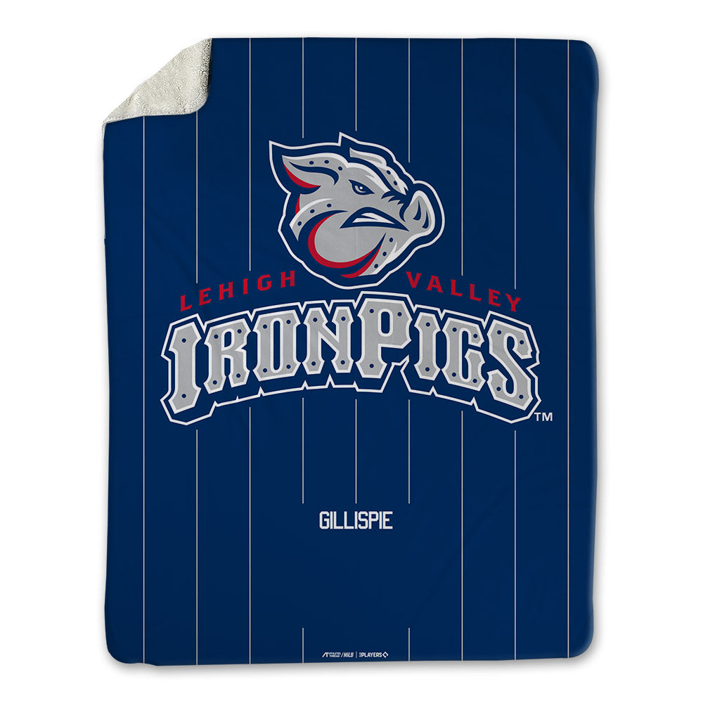 Lehigh IronPigs - MILB Baseball : Connor Gillispie - Blanket-0