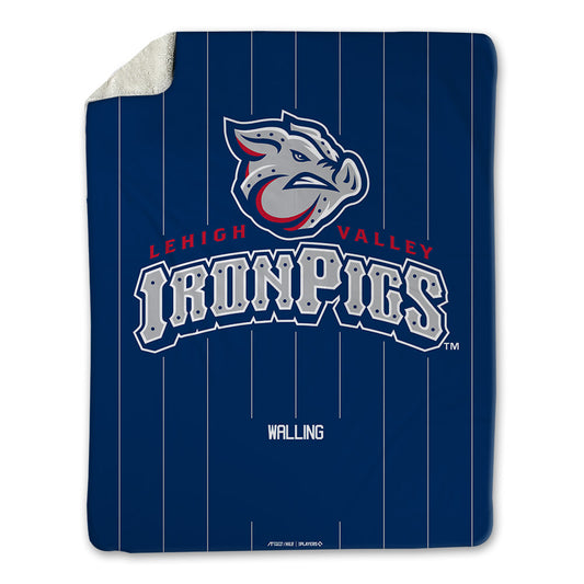 Lehigh IronPigs - MILB Baseball : Andrew Walling - Blanket-0