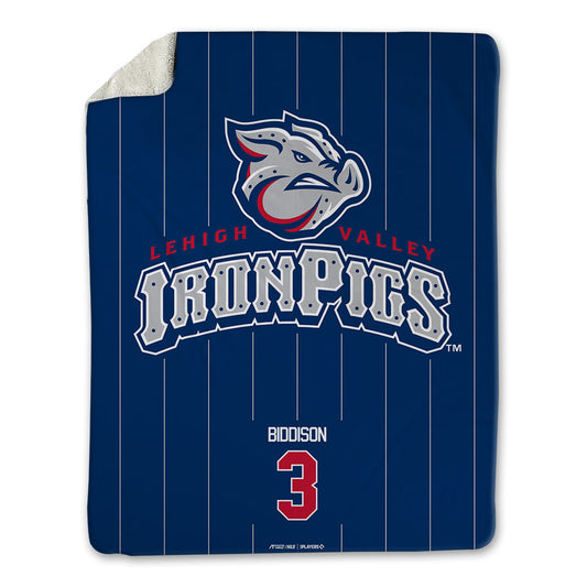 Lehigh IronPigs - MILB Baseball : Nick Biddison - Blanket-0
