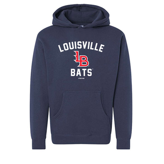 Louisville Bats - MILB Baseball : Leo Balcazar - Hooded Pullover Sweatshirt-0