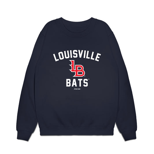 Louisville Bats - MILB Baseball : Julian Aguiar - Premium Crewneck Sweatshirt-0