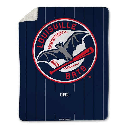 Louisville Bats - MILB Baseball : Trevor Kuncl - Blanket-0