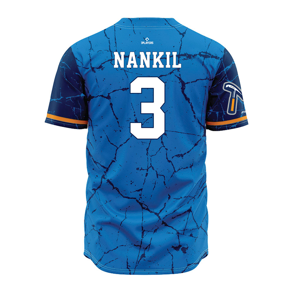 Midland RockHounds - MILB Baseball : Nate Nankil - Jersey-1