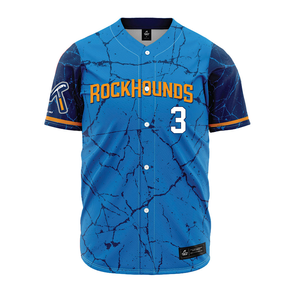Midland RockHounds - MILB Baseball : Nate Nankil - Jersey-0
