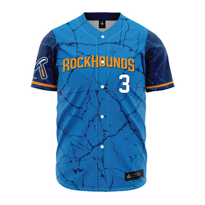 Midland RockHounds - MILB Baseball : Nate Nankil - Jersey-0
