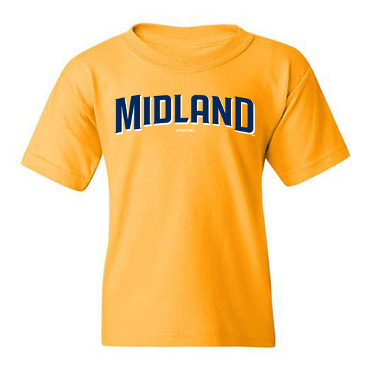 Midland RockHounds - MILB Baseball : Micah Dallas - Youth T-Shirt-0