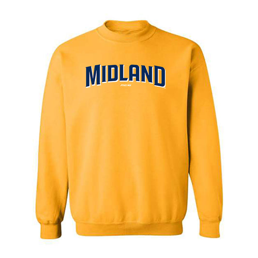 Midland RockHounds - MILB Baseball : Nate Nankil - Crewneck Sweatshirt-0