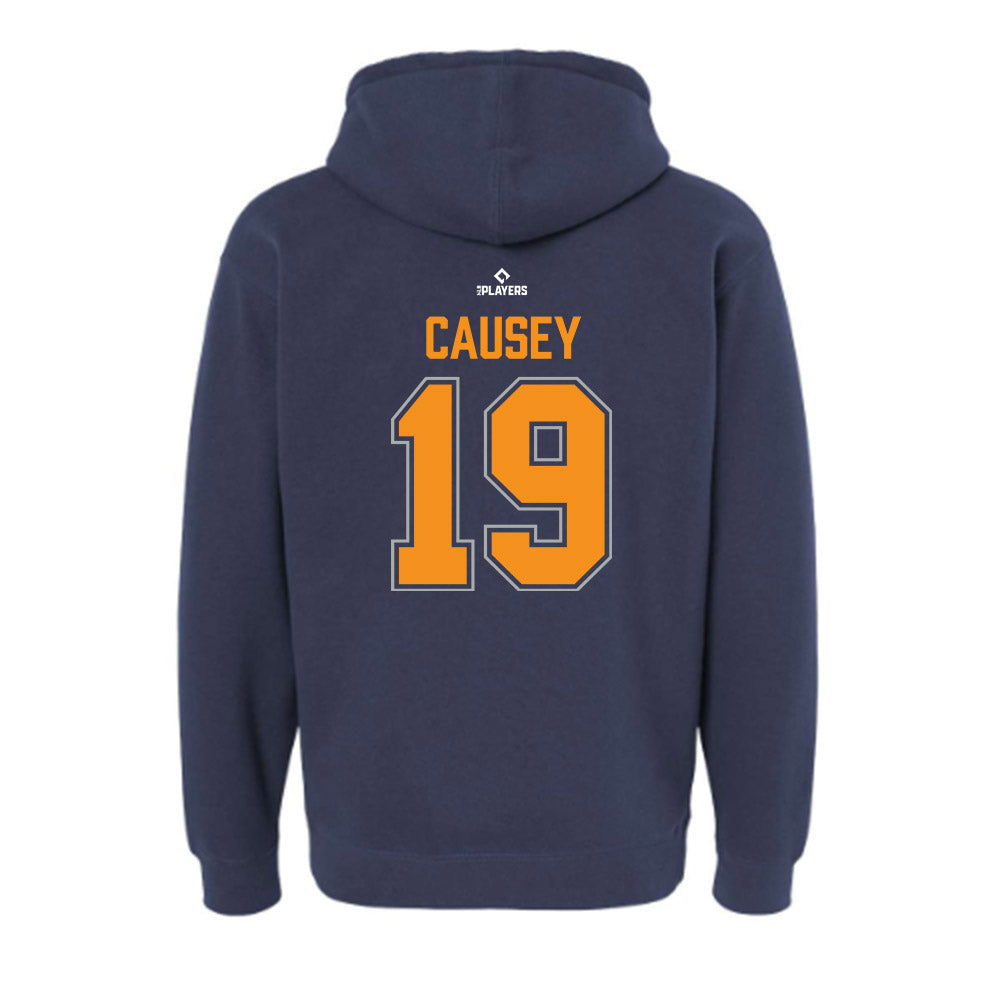 Midland RockHounds - MILB Baseball : A.J. Causey - Hooded Pullover Sweatshirt-1