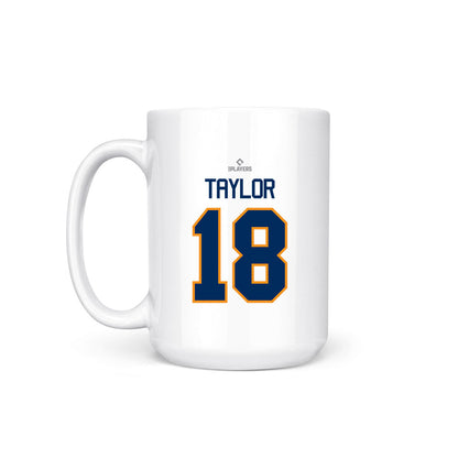 Midland RockHounds - MILB Baseball : Zane Taylor - Coffee Mug-1