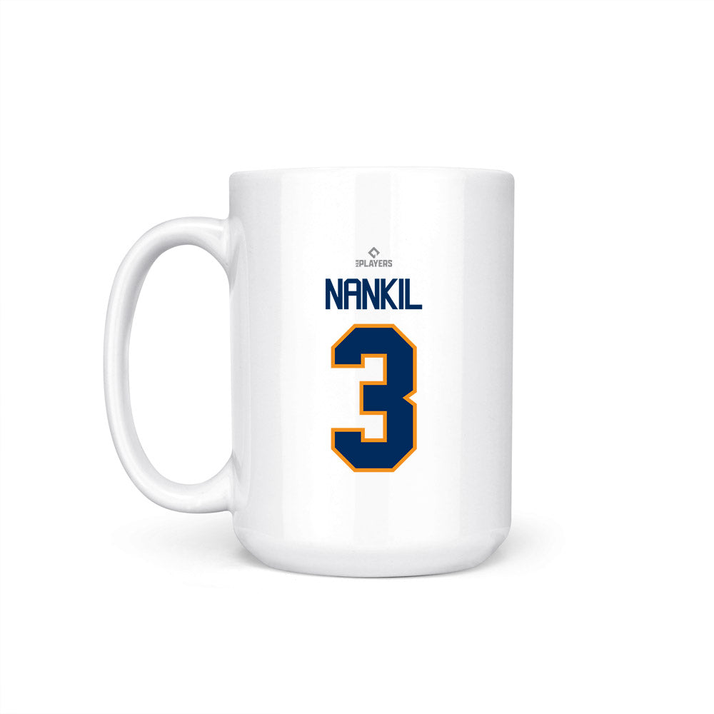 Midland RockHounds - MILB Baseball : Nate Nankil - Coffee Mug-1