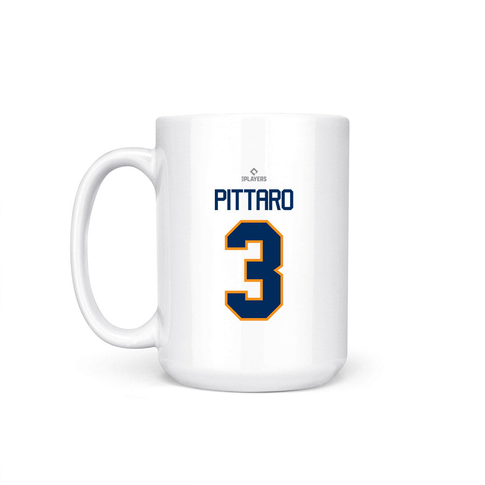 Midland RockHounds - MILB Baseball : C.J. Pittaro - Coffee Mug-1
