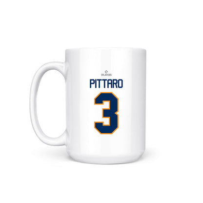 Midland RockHounds - MILB Baseball : C.J. Pittaro - Coffee Mug-1