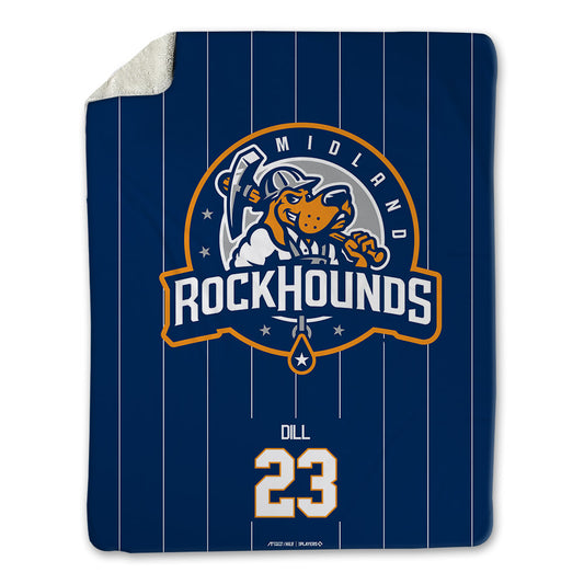 Midland RockHounds - MILB Baseball : Jay Dill - Blanket-0