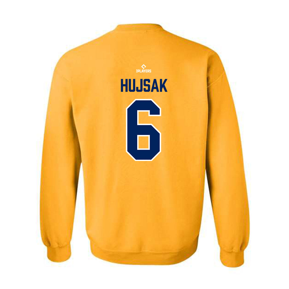 Montgomery Biscuits - MILB Baseball : Connor Hujsak - Crewneck Sweatshirt-1