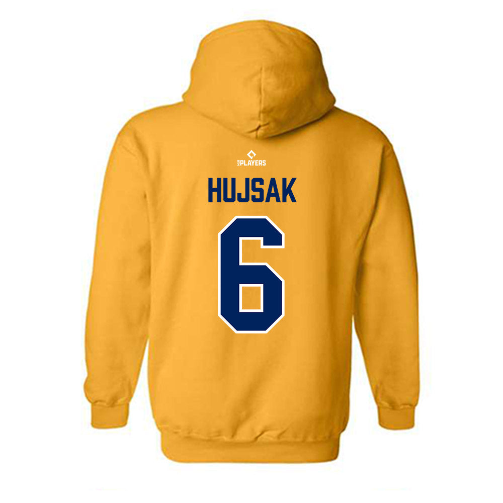 Montgomery Biscuits - MILB Baseball : Connor Hujsak - Hooded Sweatshirt-1