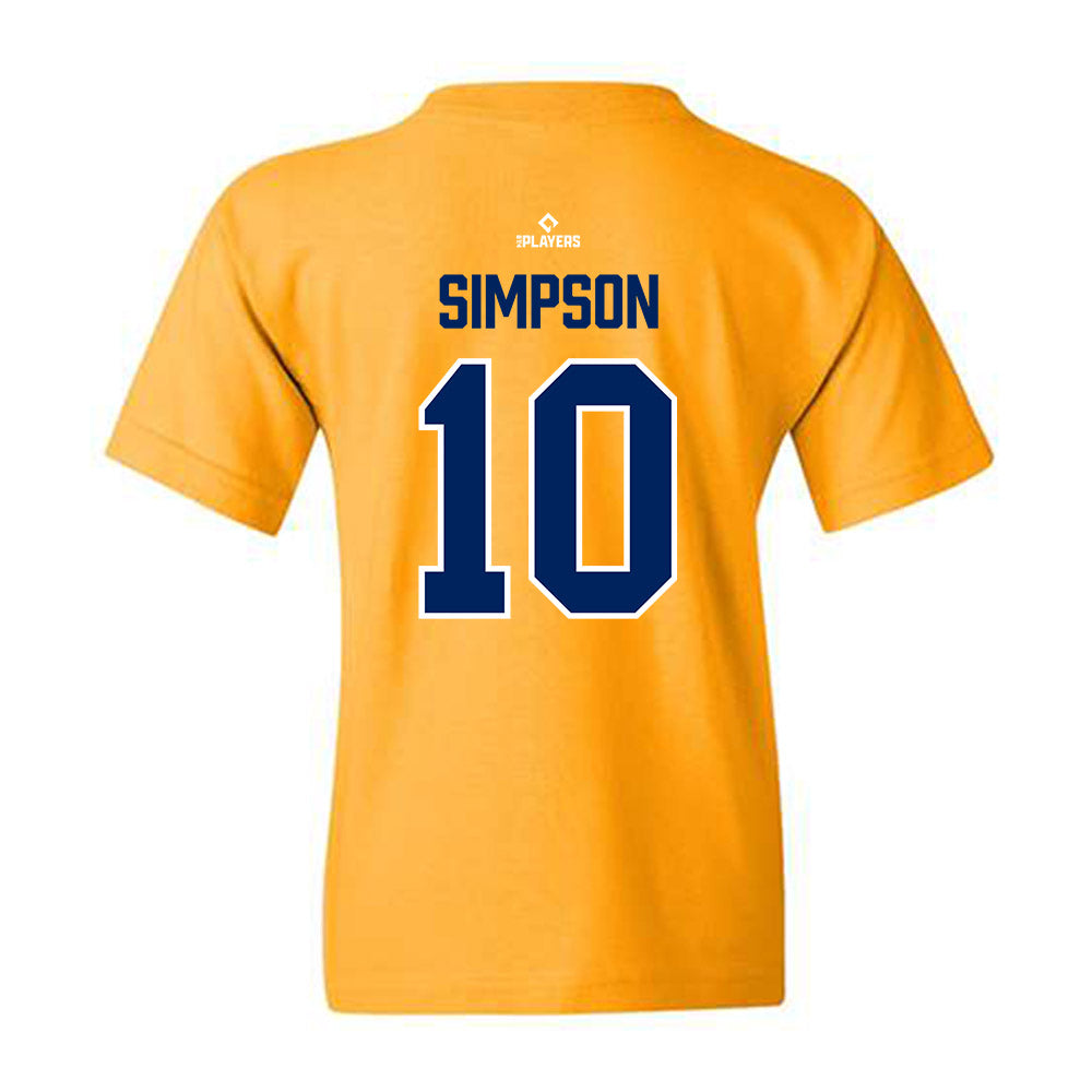 Montgomery Biscuits - MILB Baseball : Will Simpson - Youth T-Shirt-1