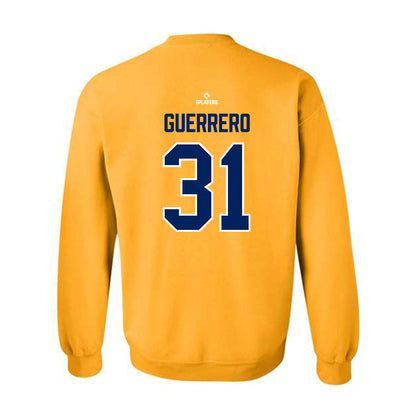 Montgomery Biscuits - MILB Baseball : Luis Guerrero - Crewneck Sweatshirt-1