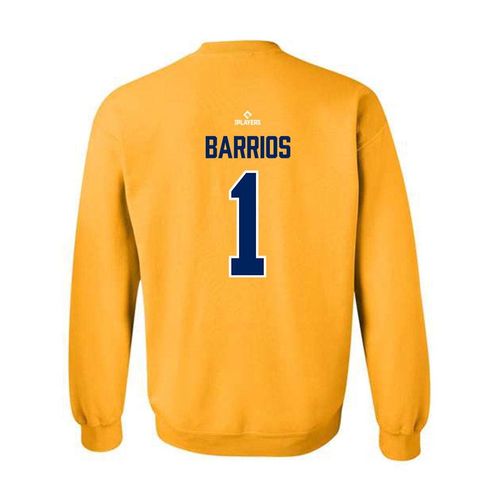 Montgomery Biscuits - MILB Baseball : Gregory Barrios - Crewneck Sweatshirt-1