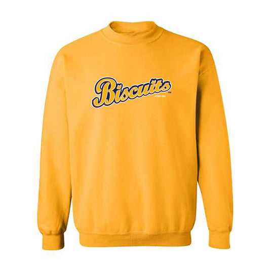 Montgomery Biscuits - MILB Baseball : Theo Gillen - Crewneck Sweatshirt-0