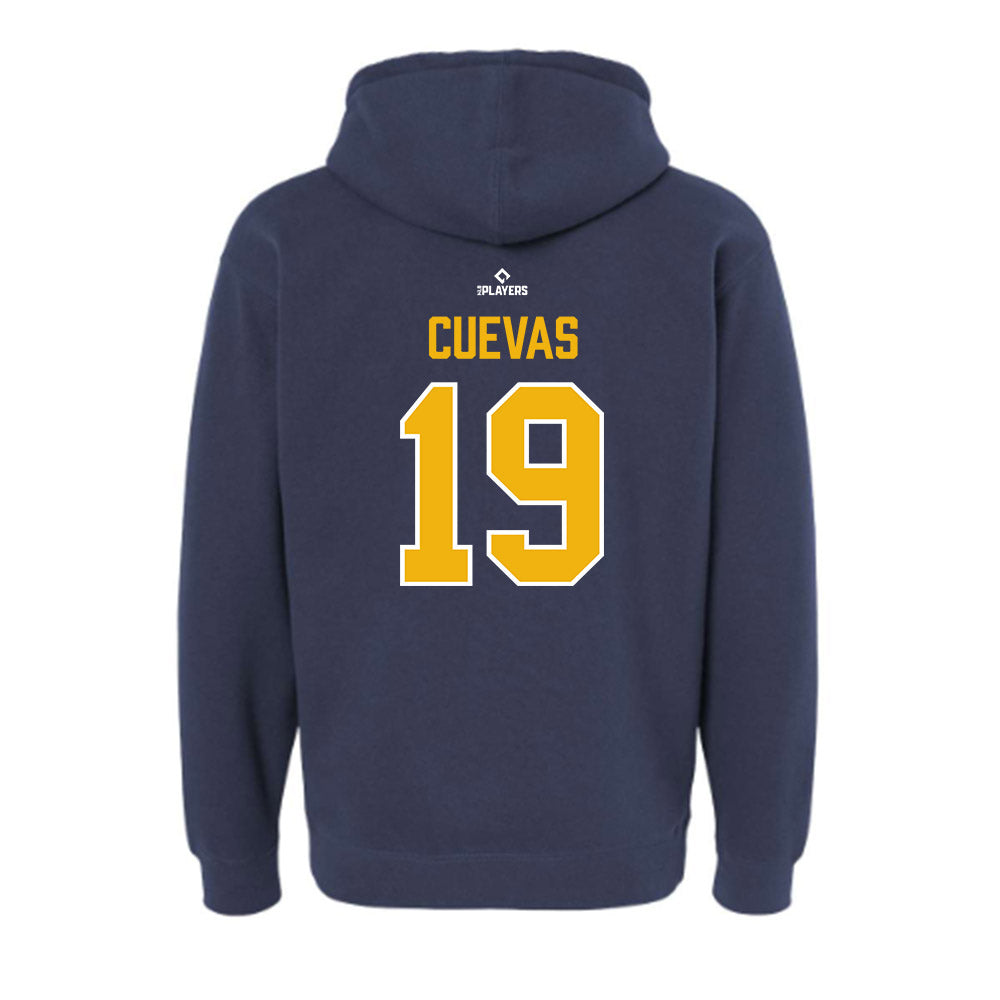 Montgomery Biscuits - MILB Baseball : Jonny Cuevas - Hooded Pullover Sweatshirt-1