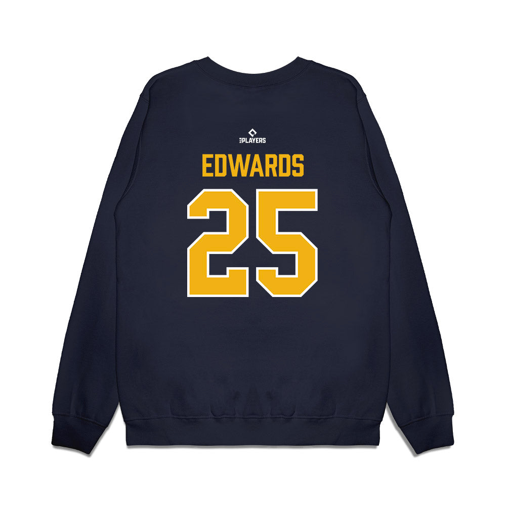 Montgomery Biscuits - MILB Baseball : Garrett Edwards - Premium Crewneck Sweatshirt-1