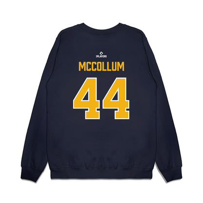 Montgomery Biscuits - MILB Baseball : Tommy McCollum - Premium Crewneck Sweatshirt-1