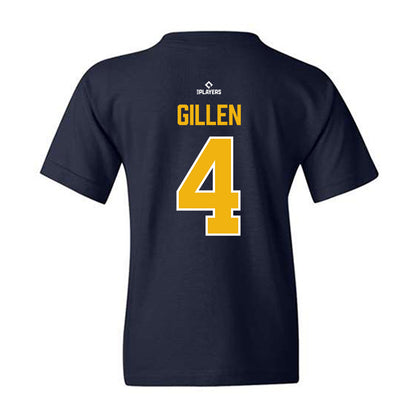 Montgomery Biscuits - MILB Baseball : Theo Gillen - Youth T-Shirt-1