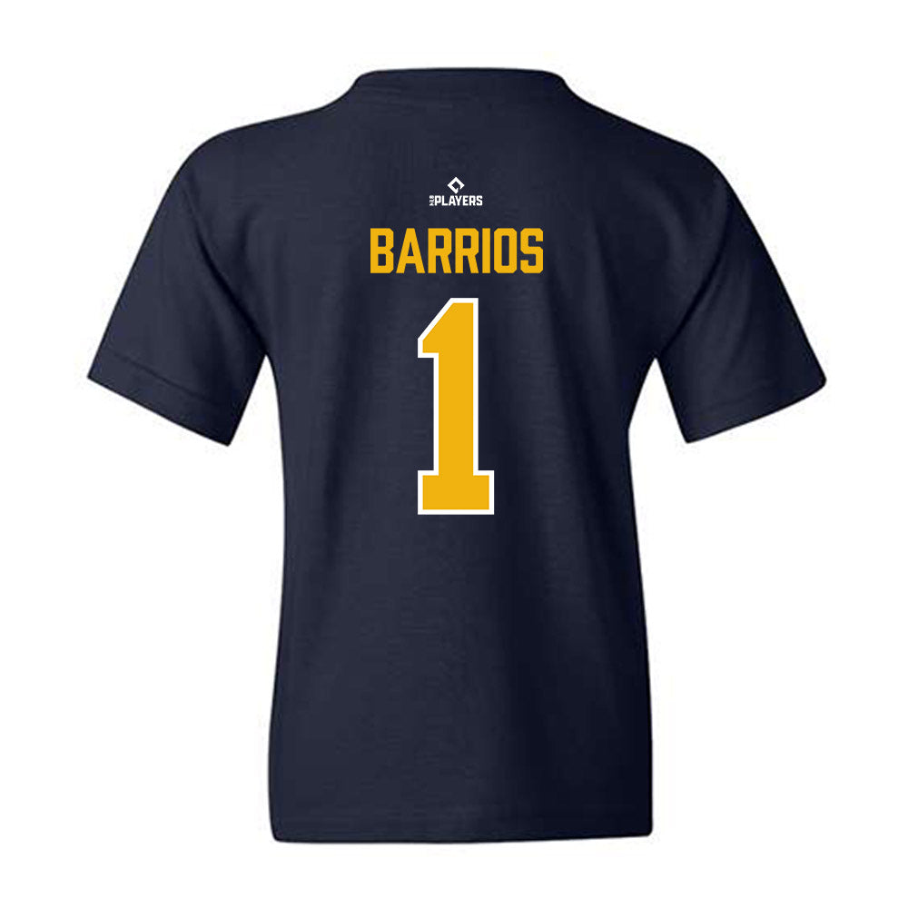 Montgomery Biscuits - MILB Baseball : Gregory Barrios - Youth T-Shirt-1