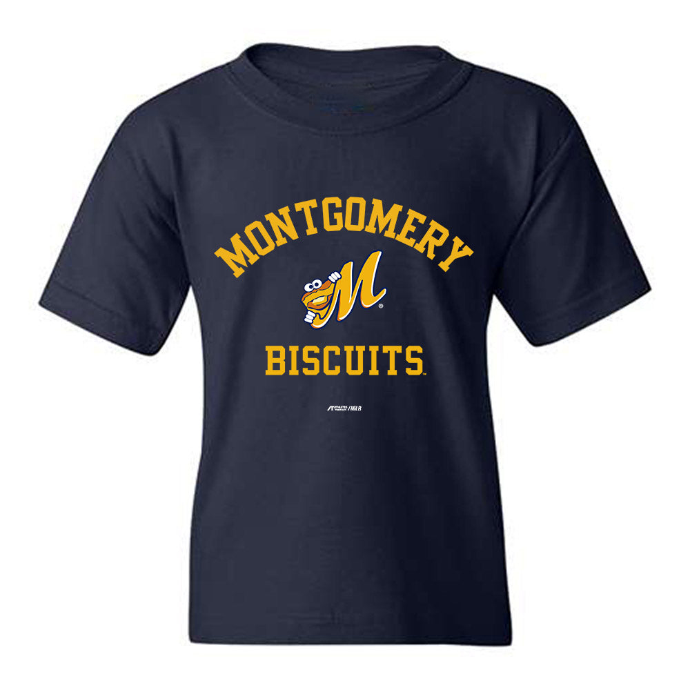 Montgomery Biscuits - MILB Baseball : Hayden Snelsire - Youth T-Shirt-0