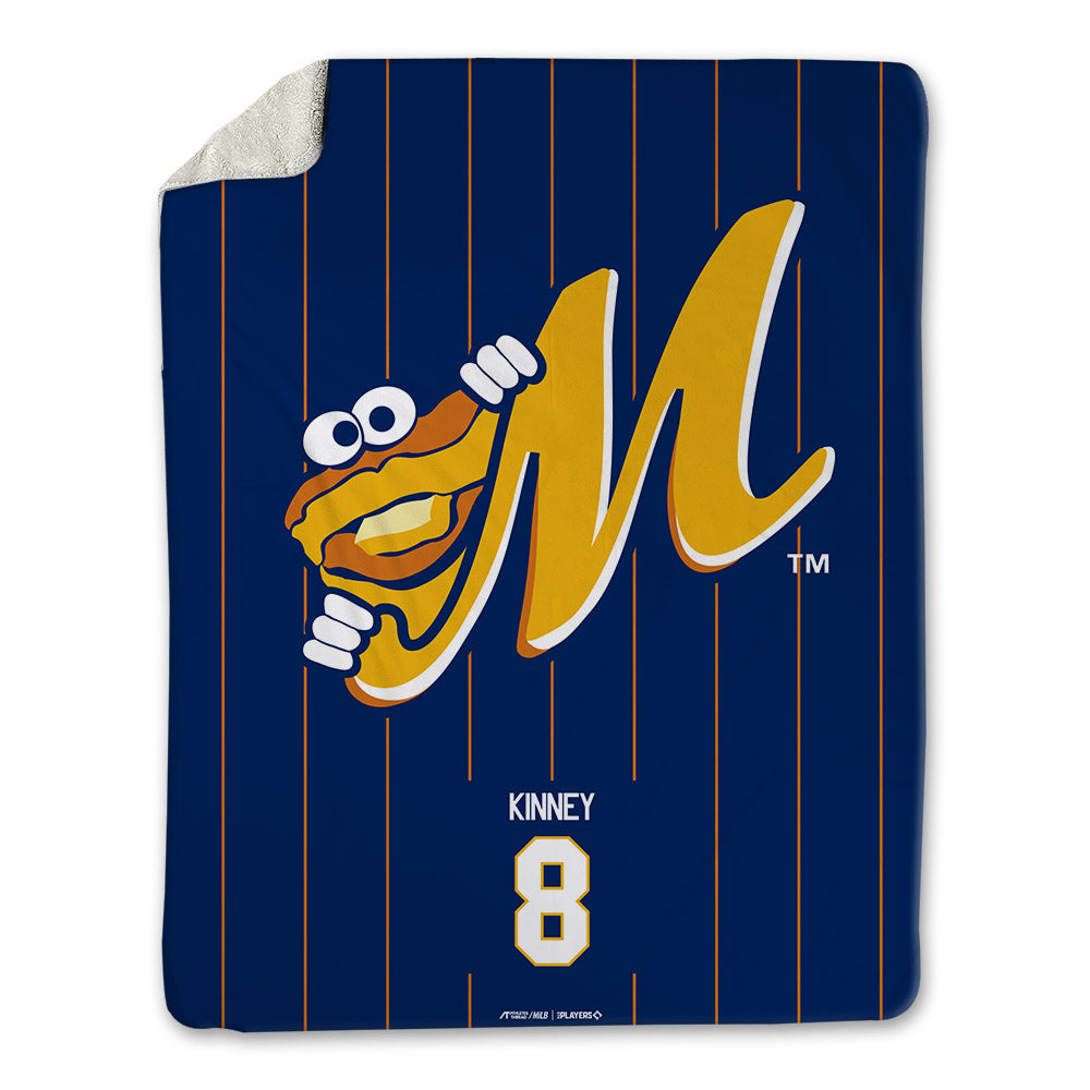 Montgomery Biscuits - MILB Baseball : Cooper Kinney - Blanket-0