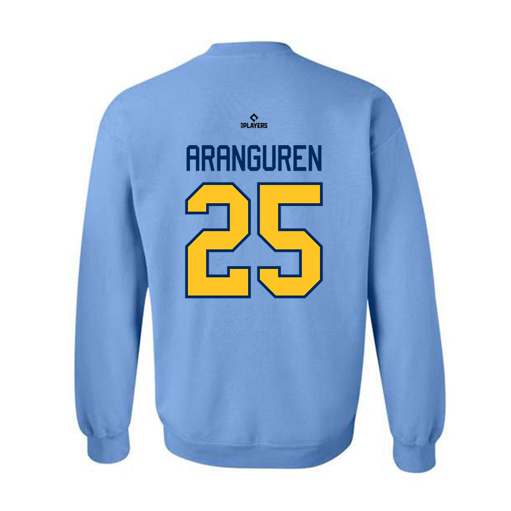 MB Pelicans - MILB Baseball : Cristopher Aranguren - Crewneck Sweatshirt-1