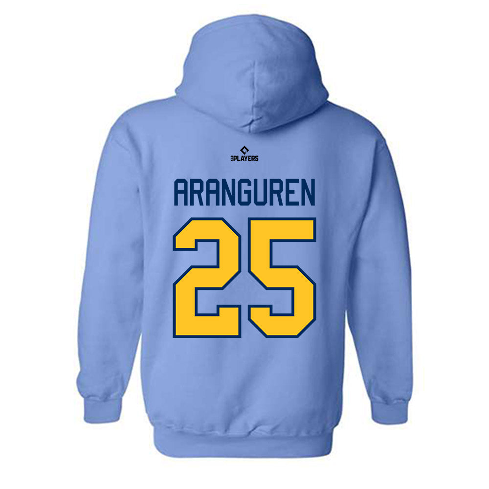 MB Pelicans - MILB Baseball : Cristopher Aranguren - Hooded Sweatshirt-1