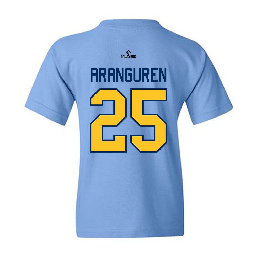 MB Pelicans - MILB Baseball : Cristopher Aranguren - Youth T-Shirt-1