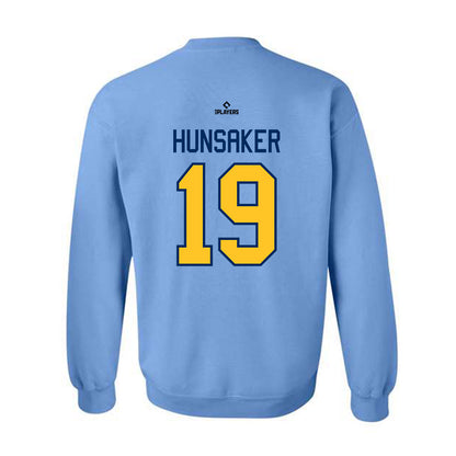 MB Pelicans - MILB Baseball : Riely Hunsaker - Crewneck Sweatshirt-1