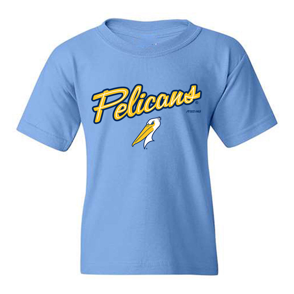 MB Pelicans - MILB Baseball : Cristopher Aranguren - Youth T-Shirt-0