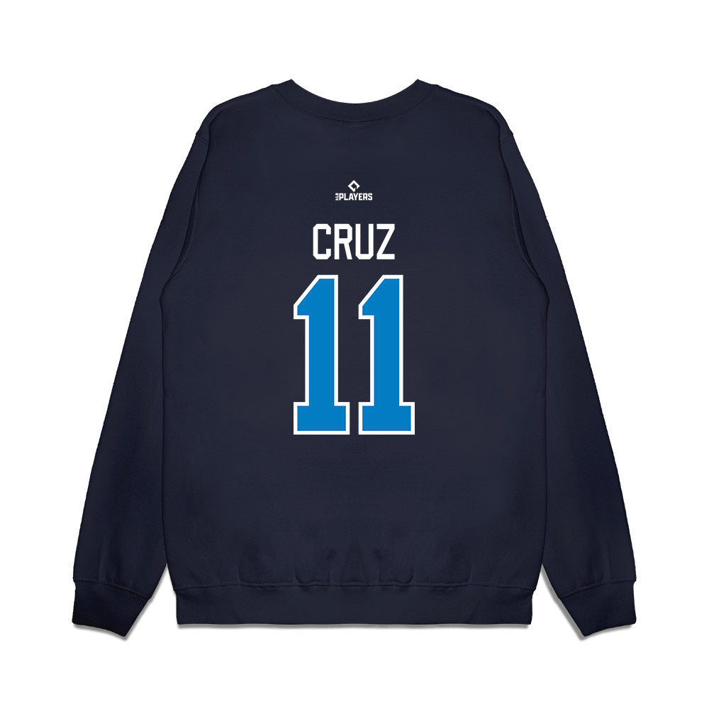 MB Pelicans - MILB Baseball : Fernando Cruz - Premium Crewneck Sweatshirt-1