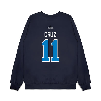 MB Pelicans - MILB Baseball : Fernando Cruz - Premium Crewneck Sweatshirt-1