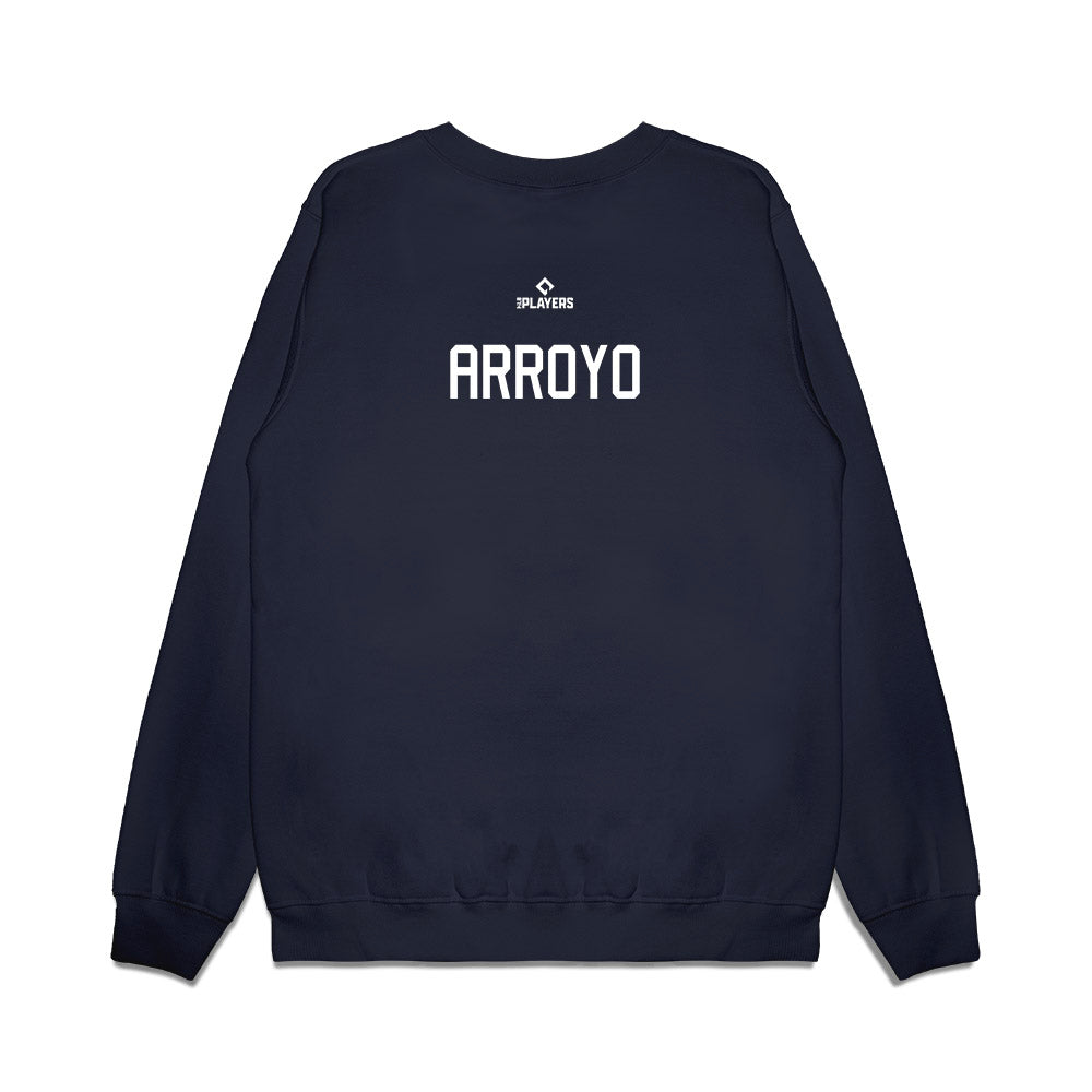 MB Pelicans - MILB Baseball : Rowell Arroyo - Premium Crewneck Sweatshirt-1