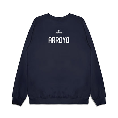 MB Pelicans - MILB Baseball : Rowell Arroyo - Premium Crewneck Sweatshirt-1